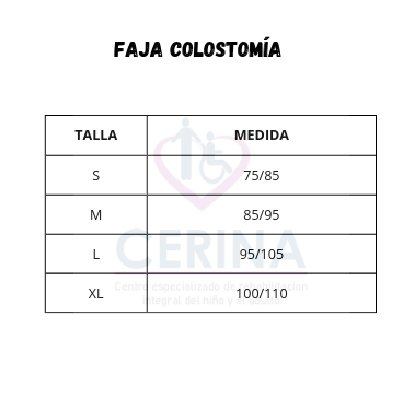 Faja Colostomía Argym