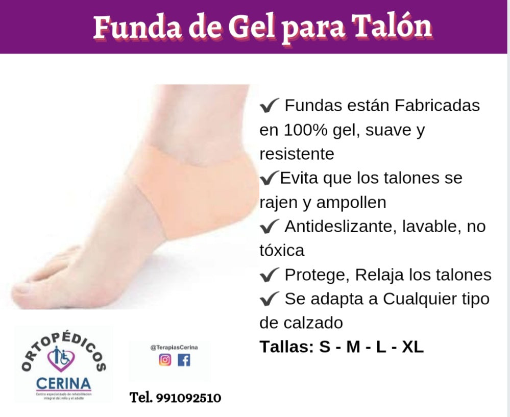 Funda gel para talón