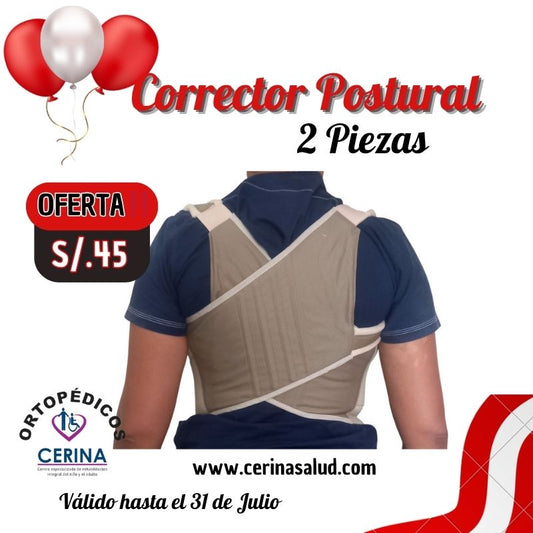 Corrector Postural 2 Piezas
