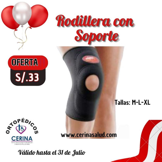 Rodillera con Soporte