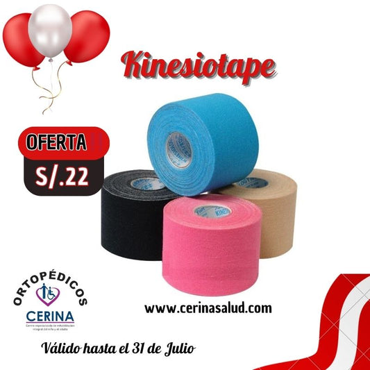 Kinesiotape 5 metros x 5 cm