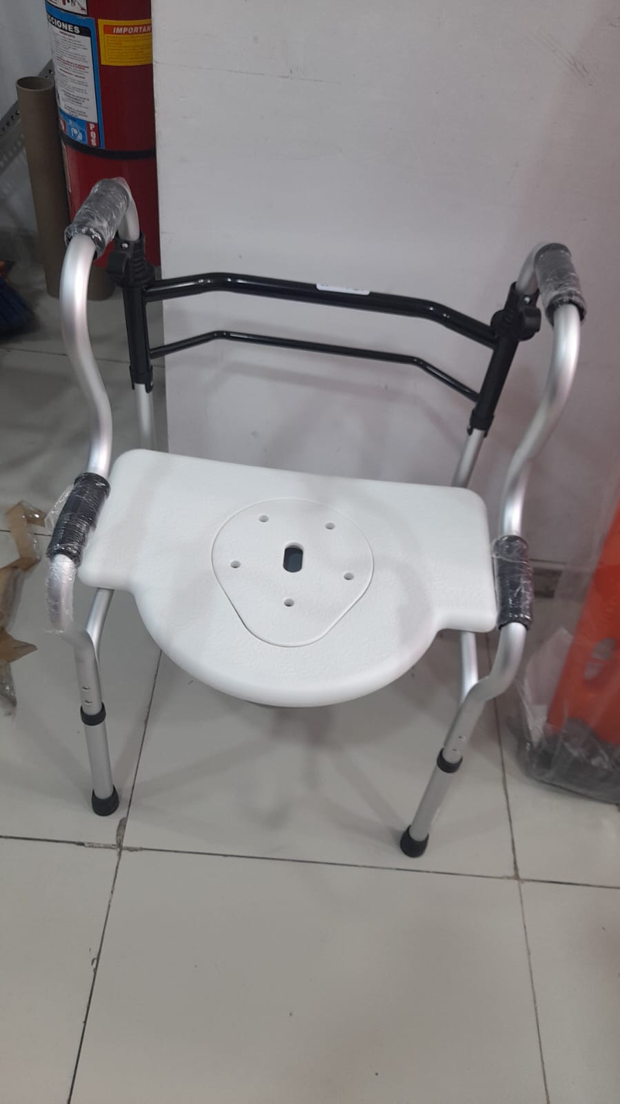 Silla de baño-Ducha Sanitario - 4 en 1