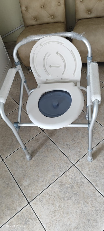 Silla de baño- Sanitario - sin rueda Portátil