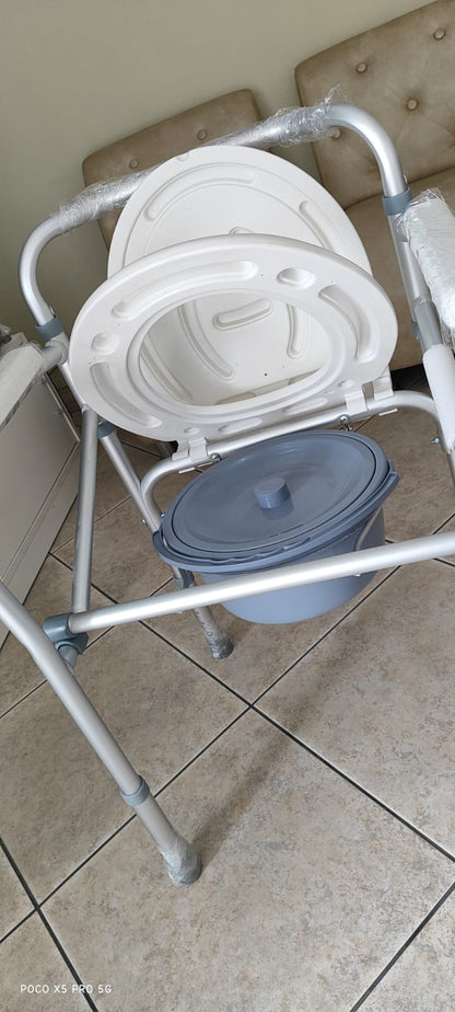 Silla de baño- Sanitario - sin rueda Portátil