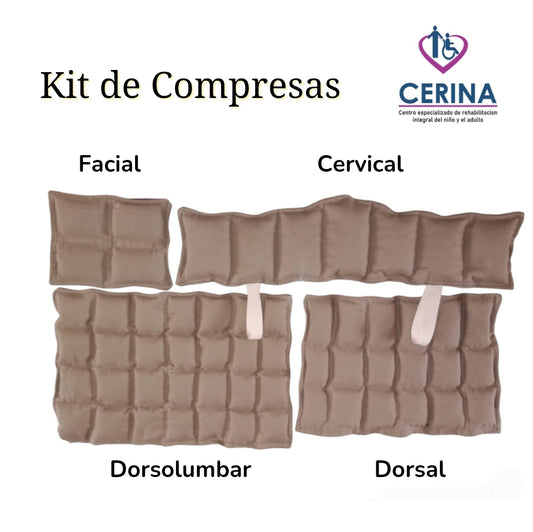 Kit de Compresas de Semillas Térmicas Aromáticas
