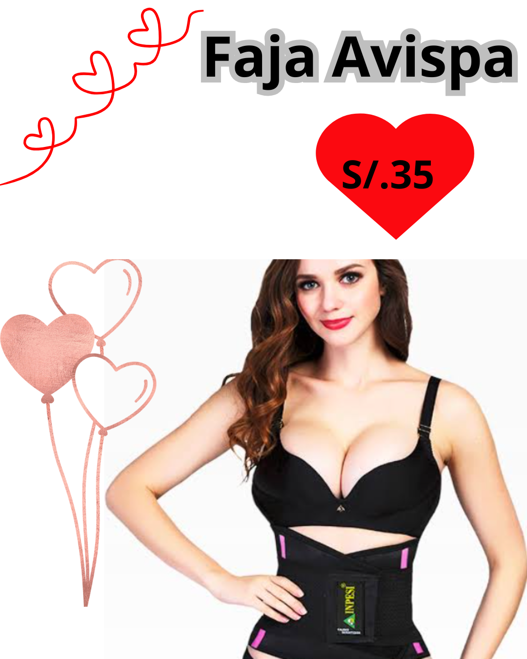 Faja Cintura de Avispa Srta. Sbelt