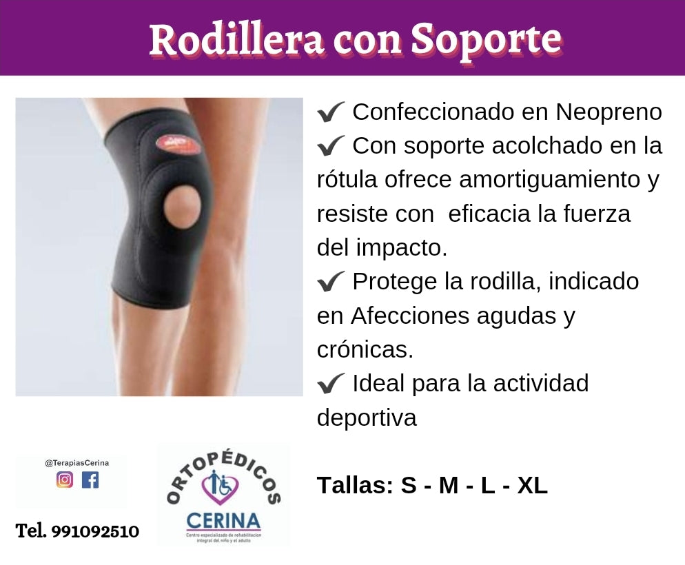 Rodillera con Soporte