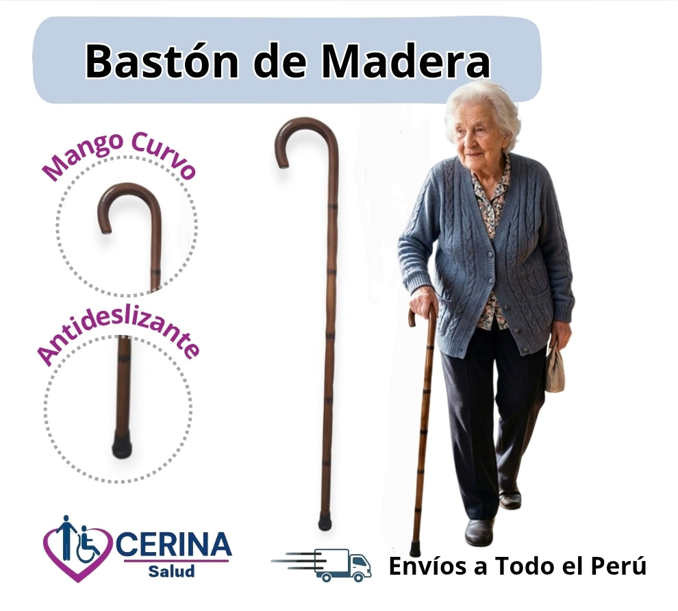 Bastón de Madera Mango J