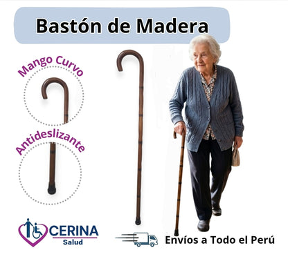 Bastón de Madera Mango J
