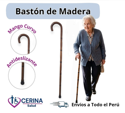 Bastón de Madera Mango J