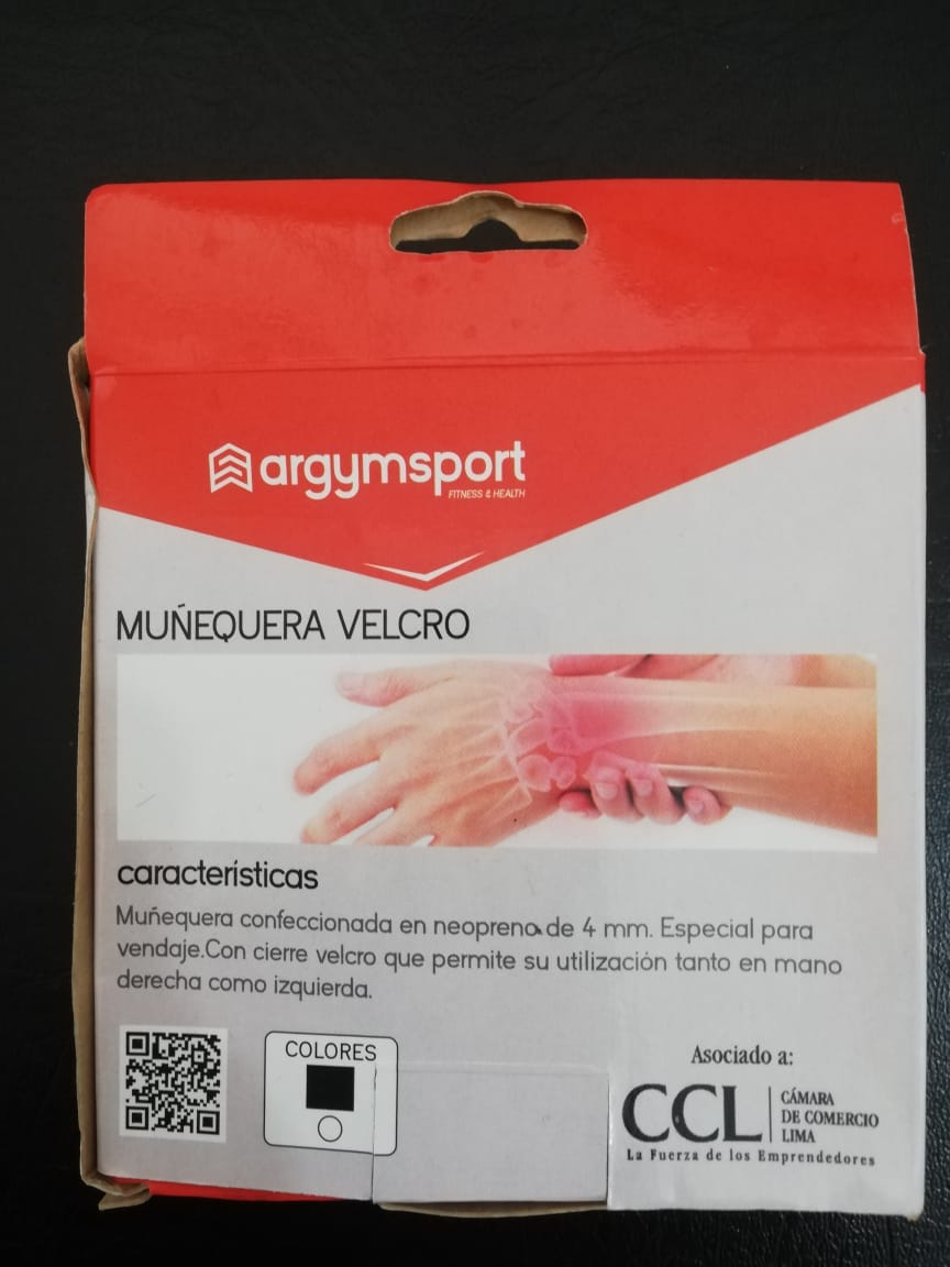 Muñequera Velcro