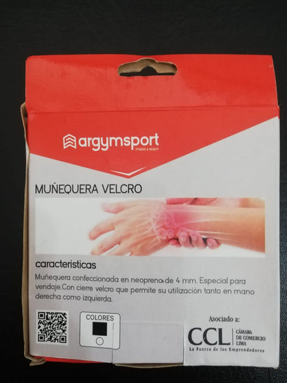 Muñequera Velcro