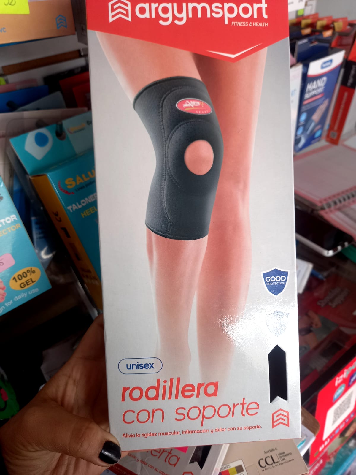 Rodillera con Soporte