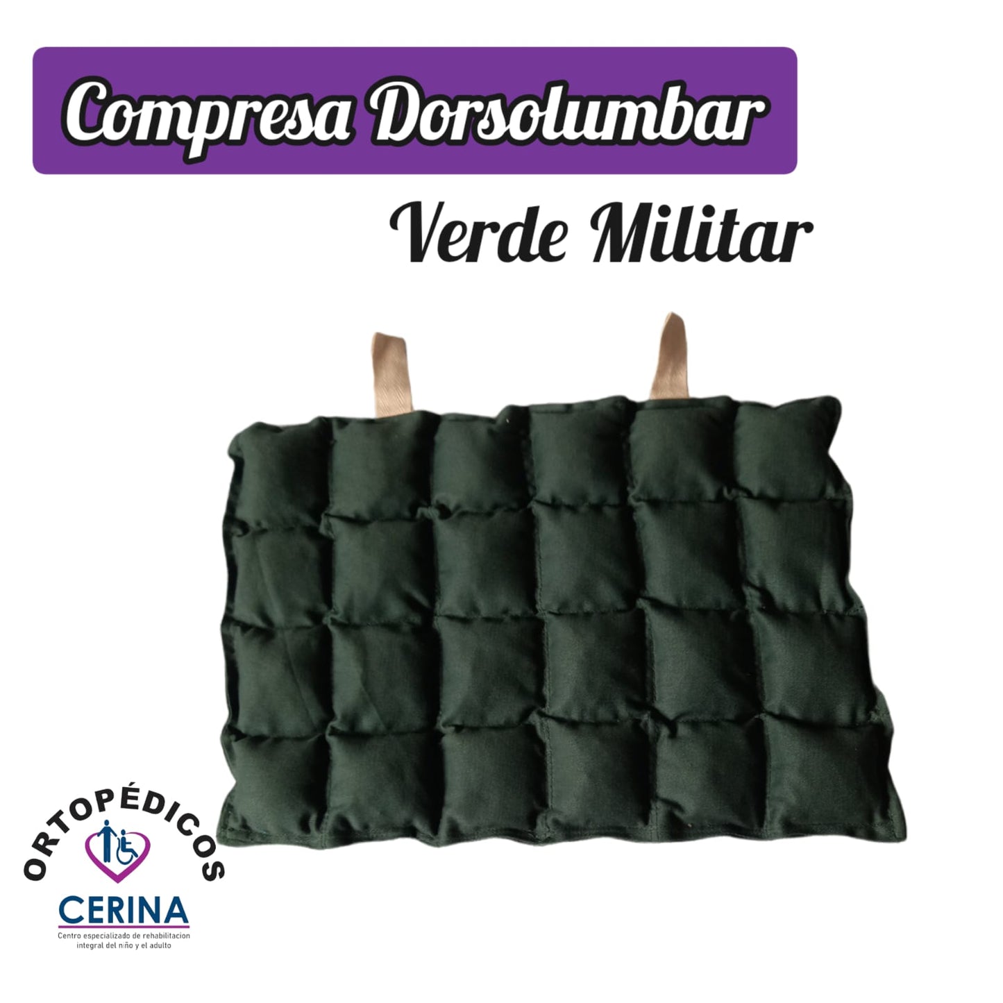 Compresa Aromáticas de Semillas Dorsolumbar
