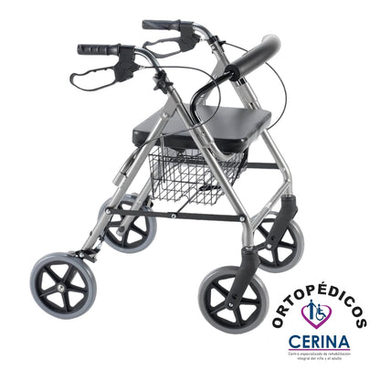 Andador con Canastilla y Asiento