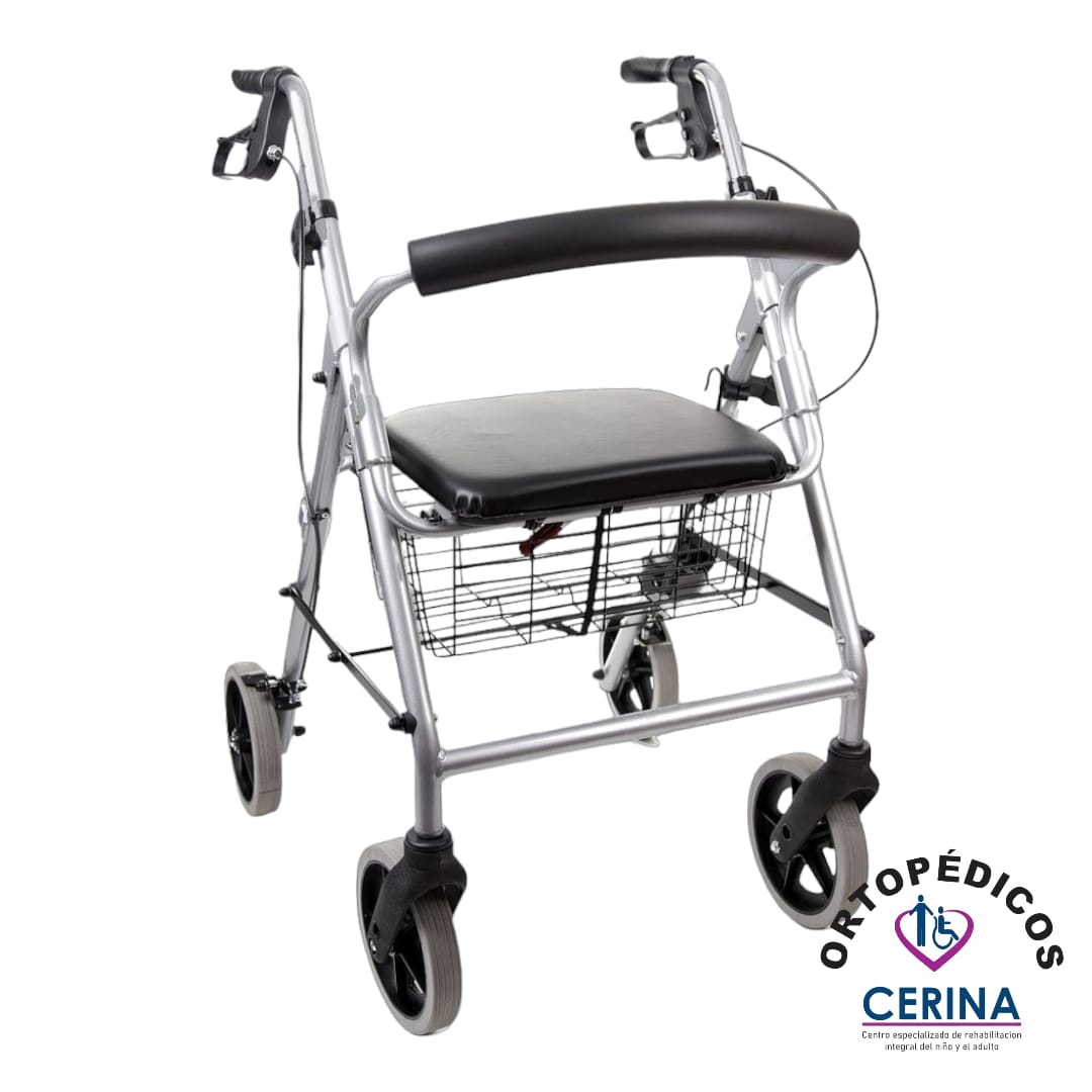 Andador con Canastilla y Asiento