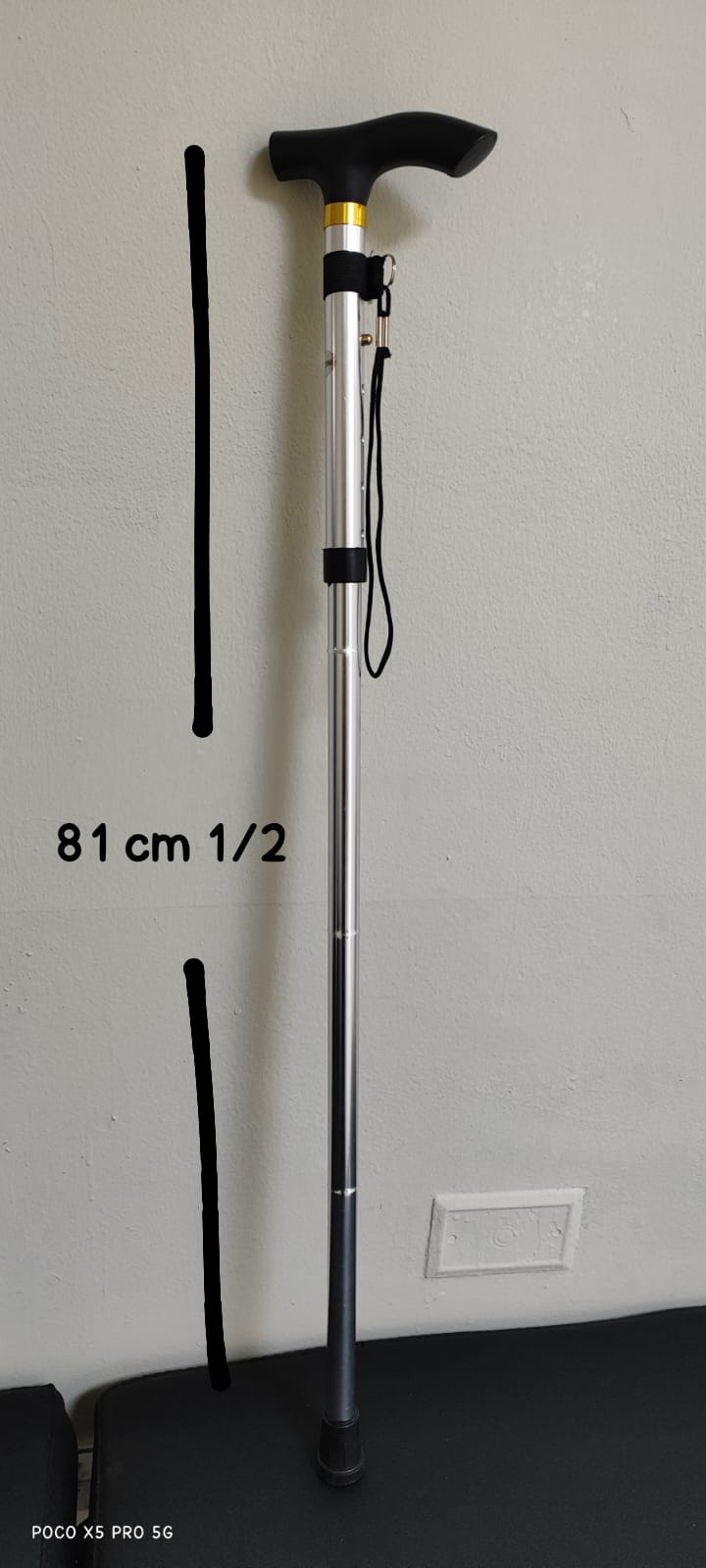 Bastón Plegable de 1 Punta