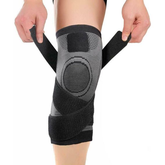 Rodillera Elástico Bandas Cruzadas