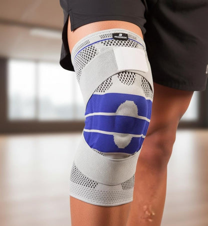 Rodillera con Gel y Varillas laterales Doble Ajuste