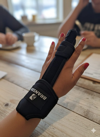 Inmovilizador de dedos con Férula de Aluminio