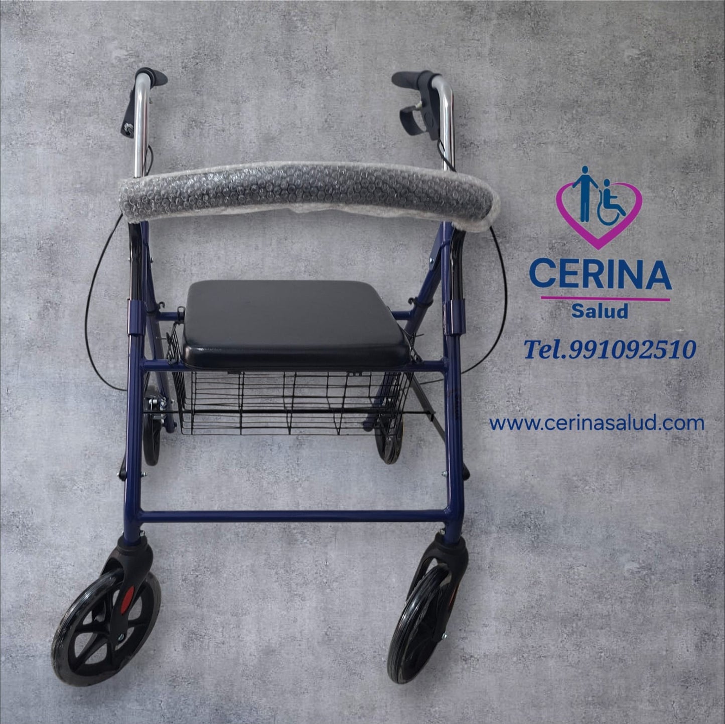 Andador con Canastilla y Asiento