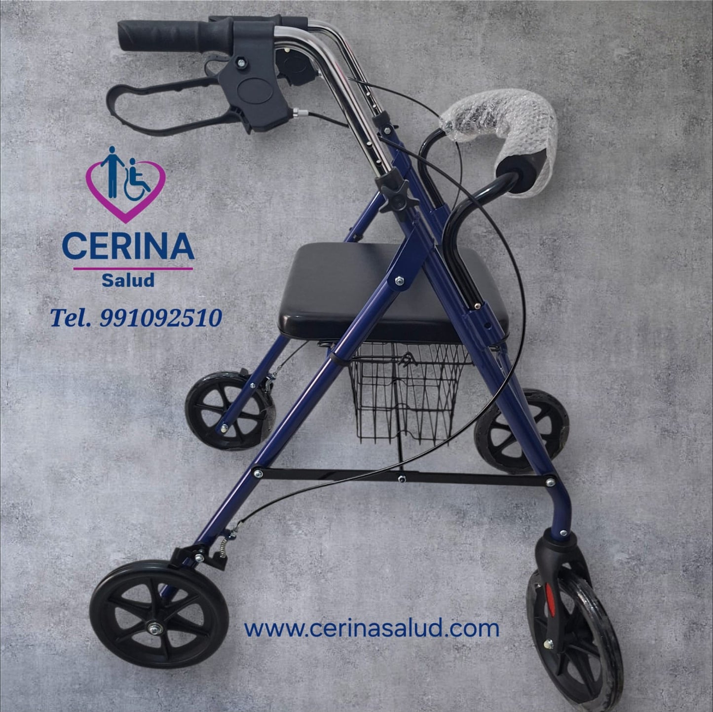 Andador con Canastilla y Asiento