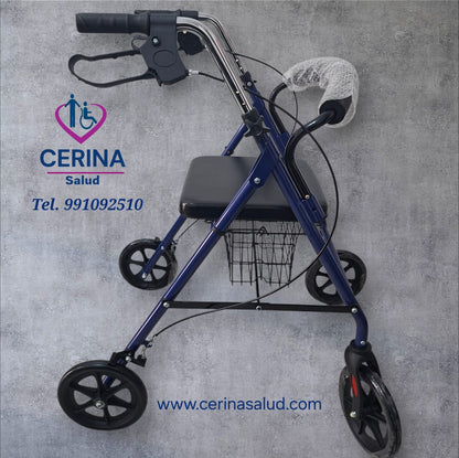 Andador con Canastilla y Asiento