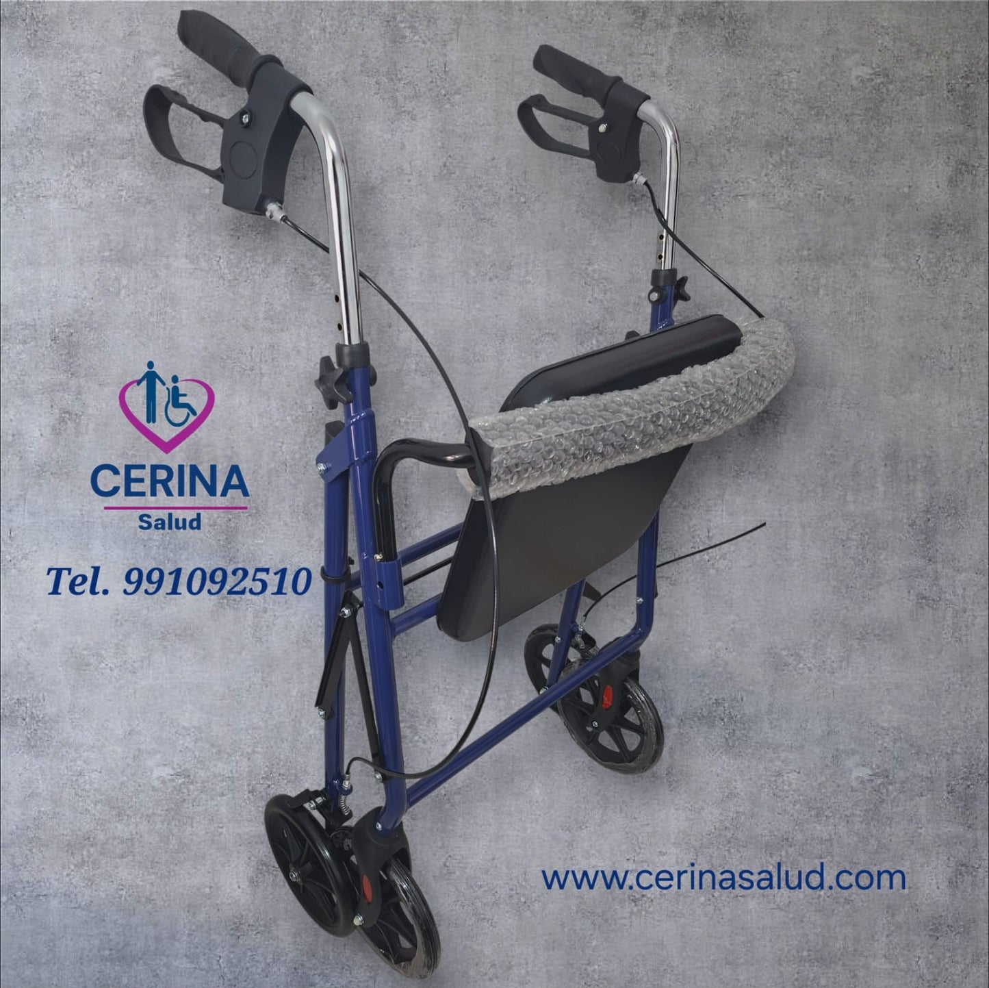 Andador con Canastilla y Asiento
