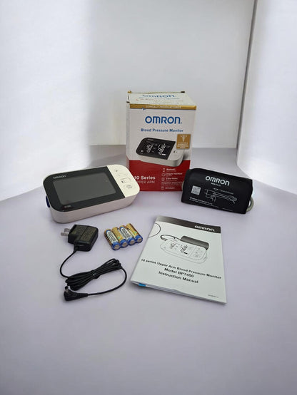 Tensiometro - Monitor de Presión Arterial OMRON Serie 10 con Bluetooth y Pantalla Dual
