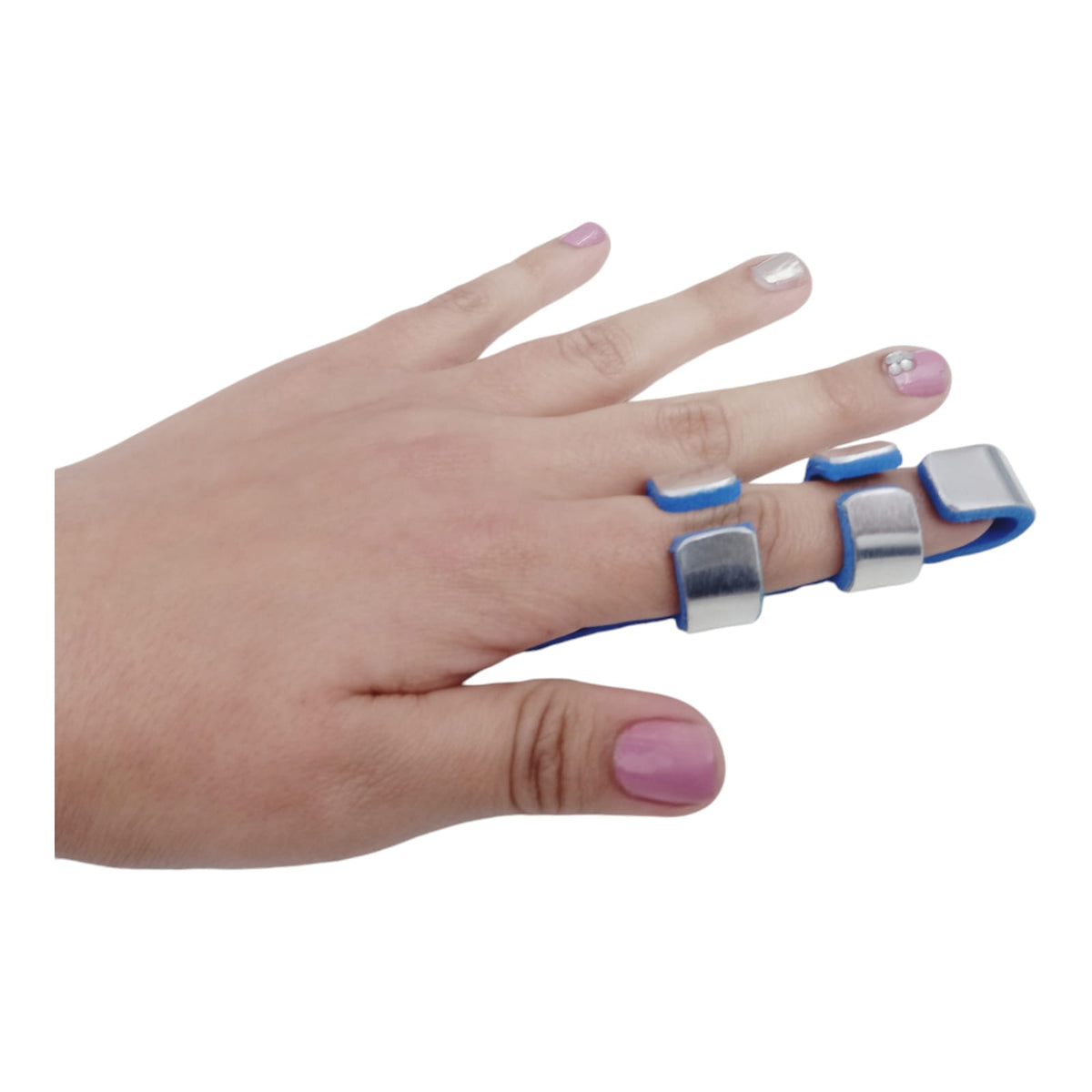 Férula para Dedo de Aluminio Tipo Rana