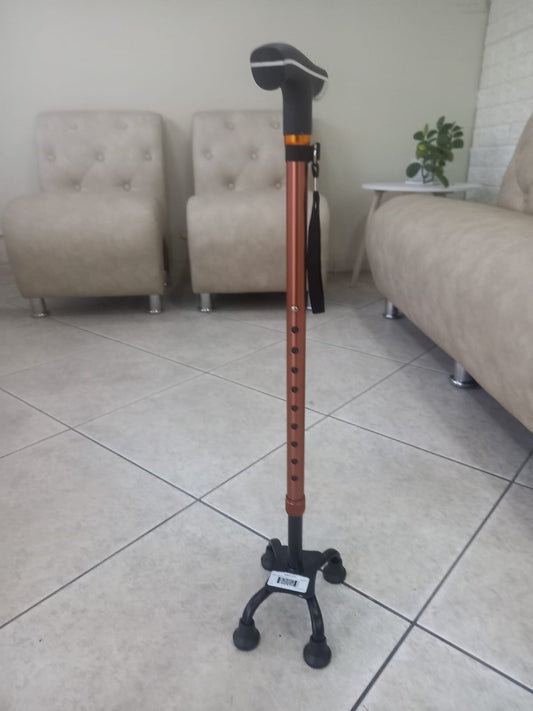 Bastón de 4 patas con Línterna