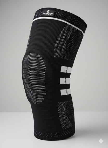 Rodillera Elástica con Gel y Varillas Laterales