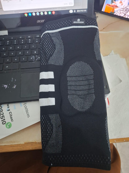 Rodillera Elástica con Gel y Varillas Laterales