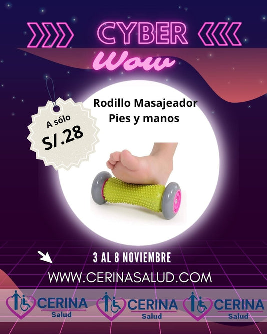 Rodillo para Masaje en Manos y Pies Massage Roller