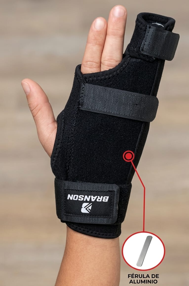 Inmovilizador de dedo meñique clásico.