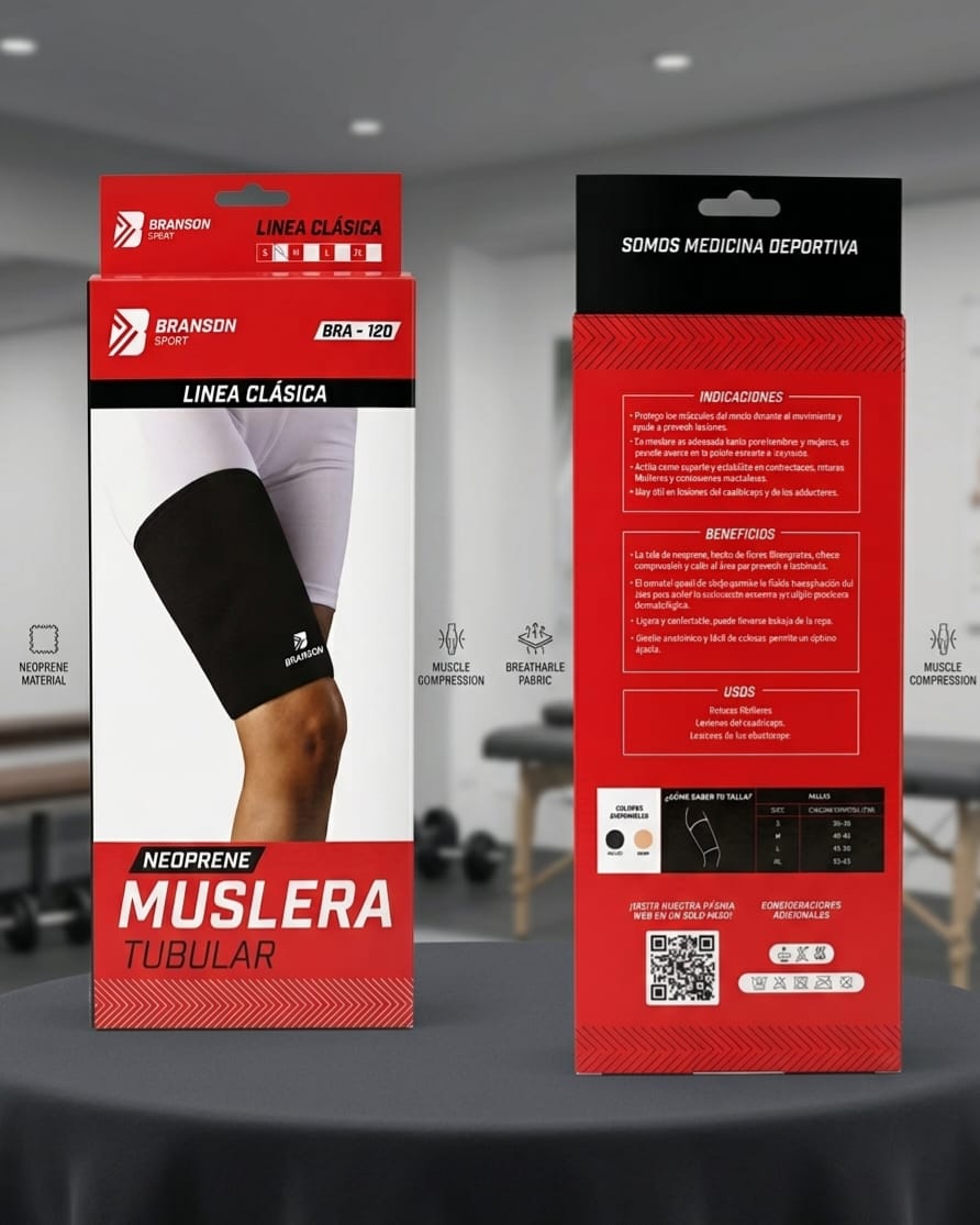 Muslera Tubular de Neoprene Branson