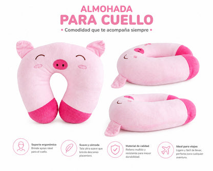Cojin para Cuello Almohada Viaje Cuellera Kawai