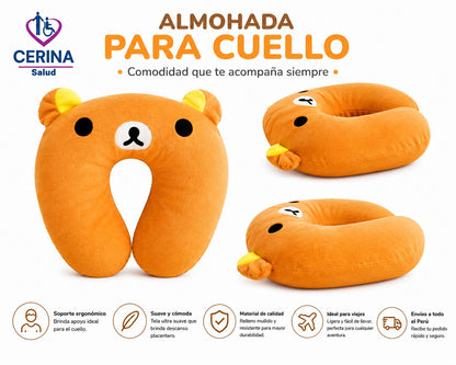 Cojin para Cuello Almohada Viaje Cuellera Kawai