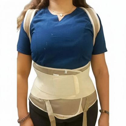 Faja Semirígida Dorsolumbar con Varillas de Aluminio
