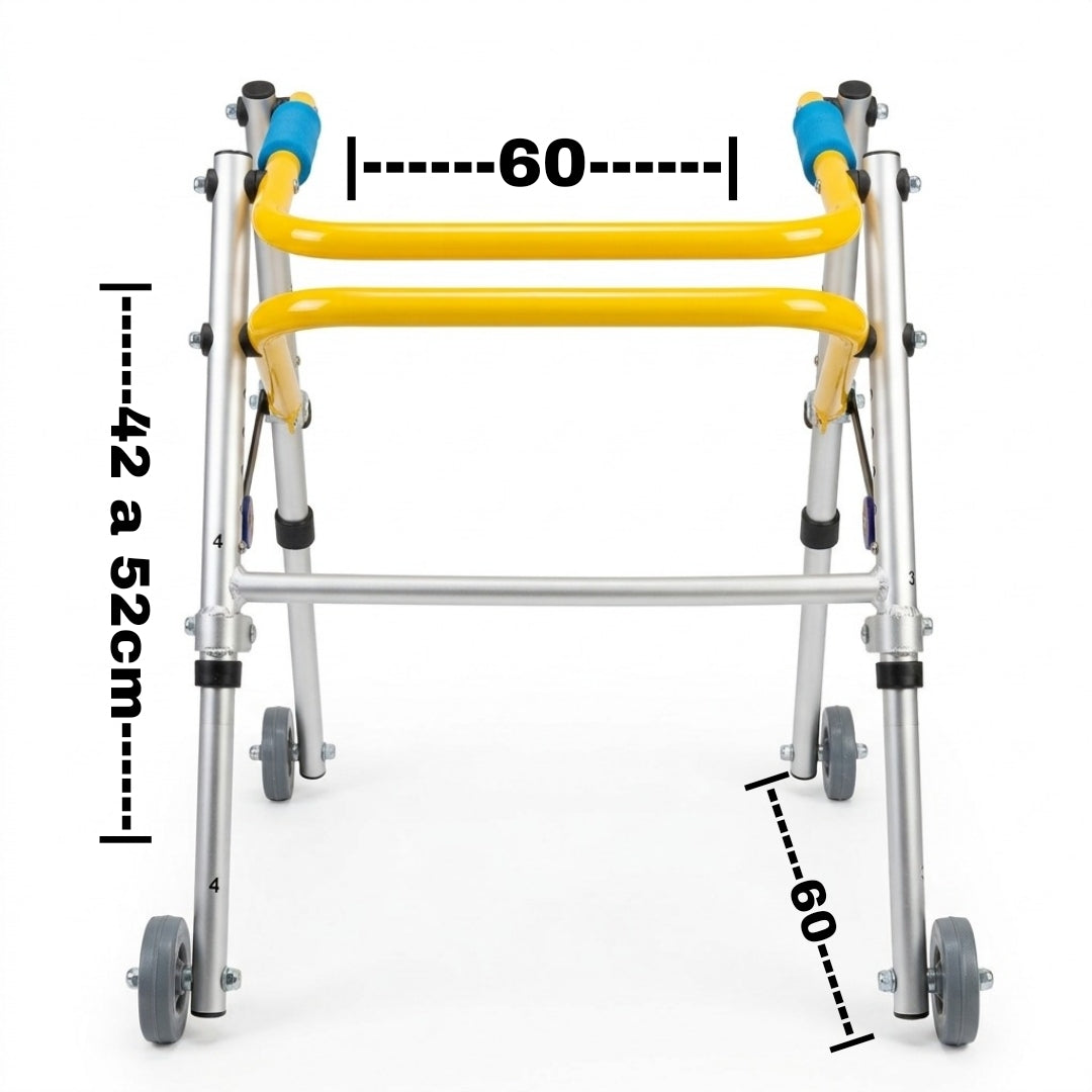 Andador Posterior Pediatrico Con Ruedas