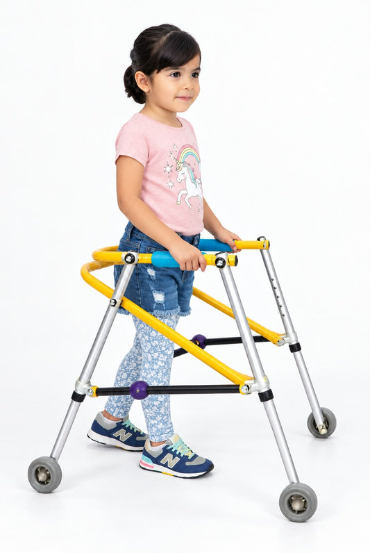 Andador Posterior Pediatrico Con Ruedas