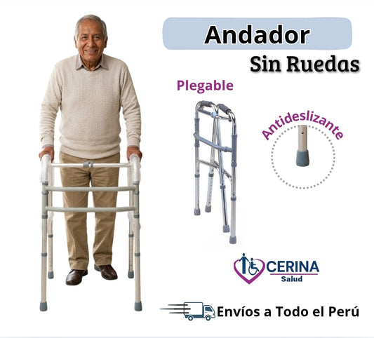 Andador Clásico para Adulto sin Rueda