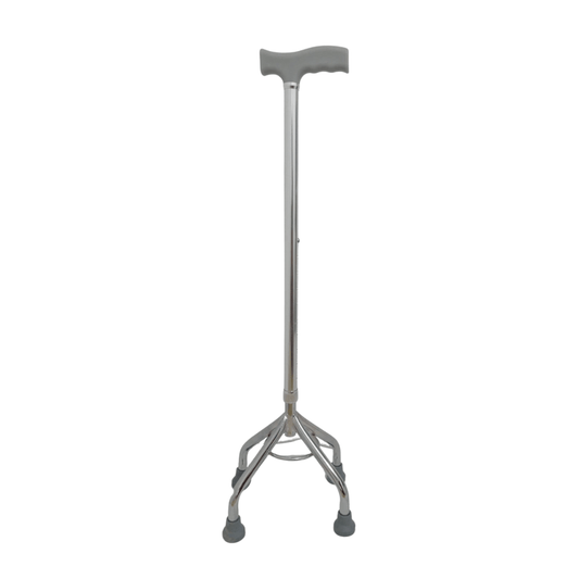 Bastón 4 Patas Altas de Aluminio
