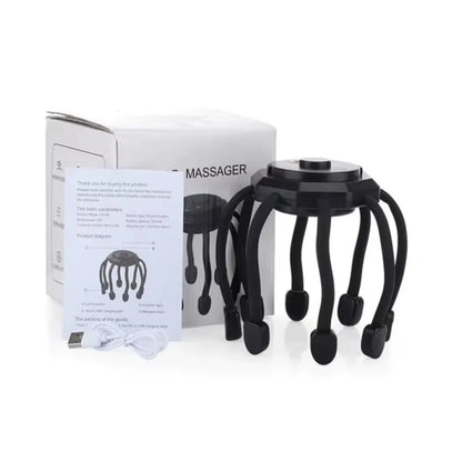 Masajeador Pulpo Eléctrico para Cabeza
