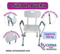 Silla de Ducha c/ Brazo Movible