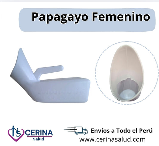 Papagayo Femenino de Plástico