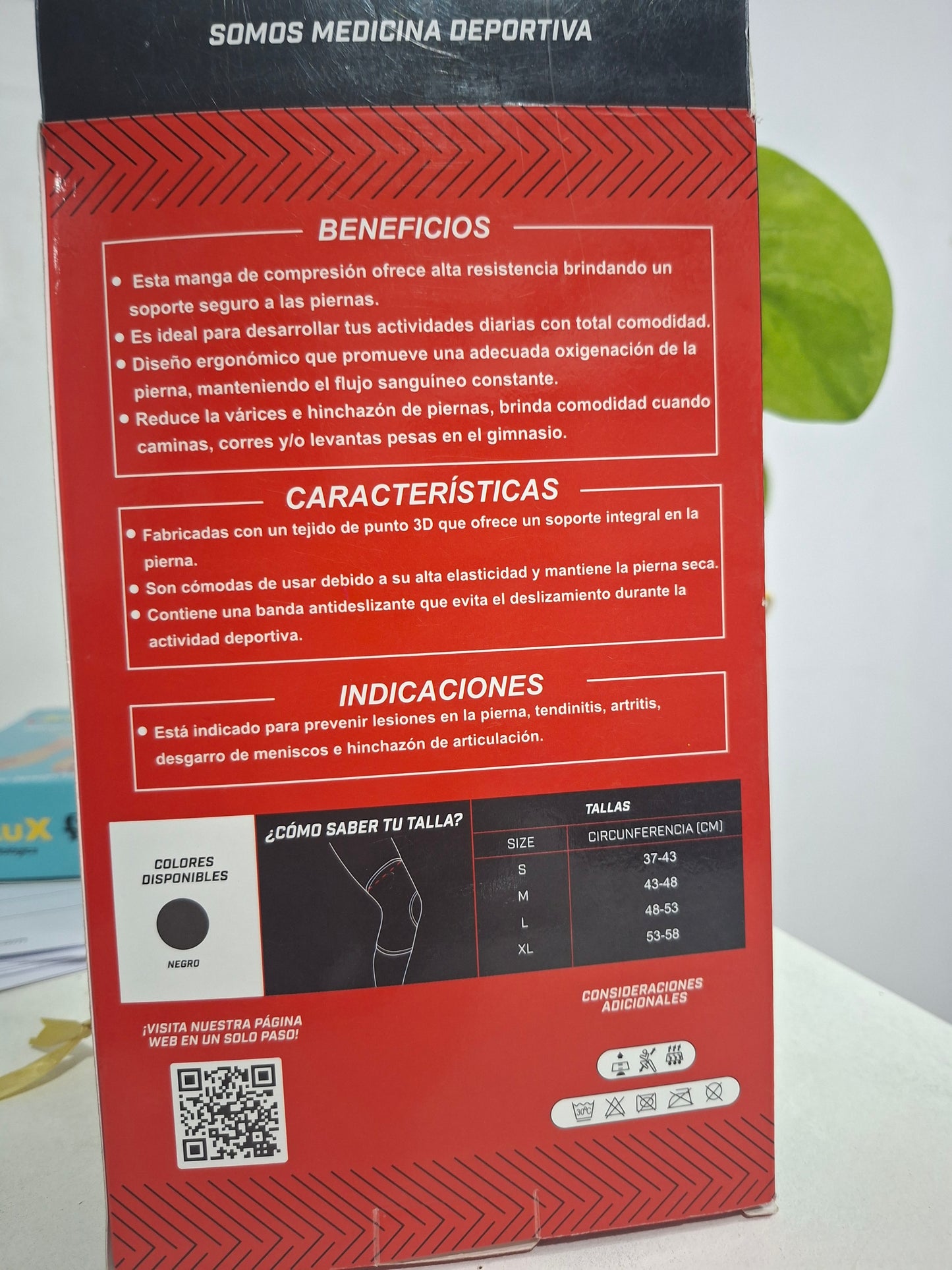 Rodillera Pantorrillera Manga de Compresión