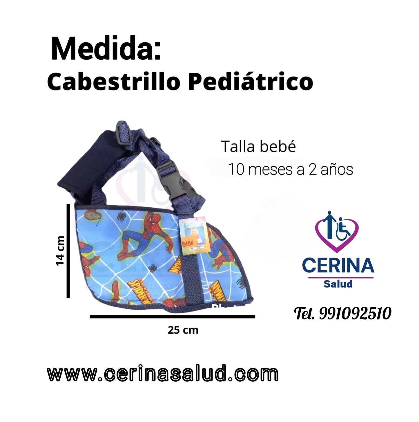 Cabestrillo Pediatrico para Niño / Niña de 10 meses a 2 años