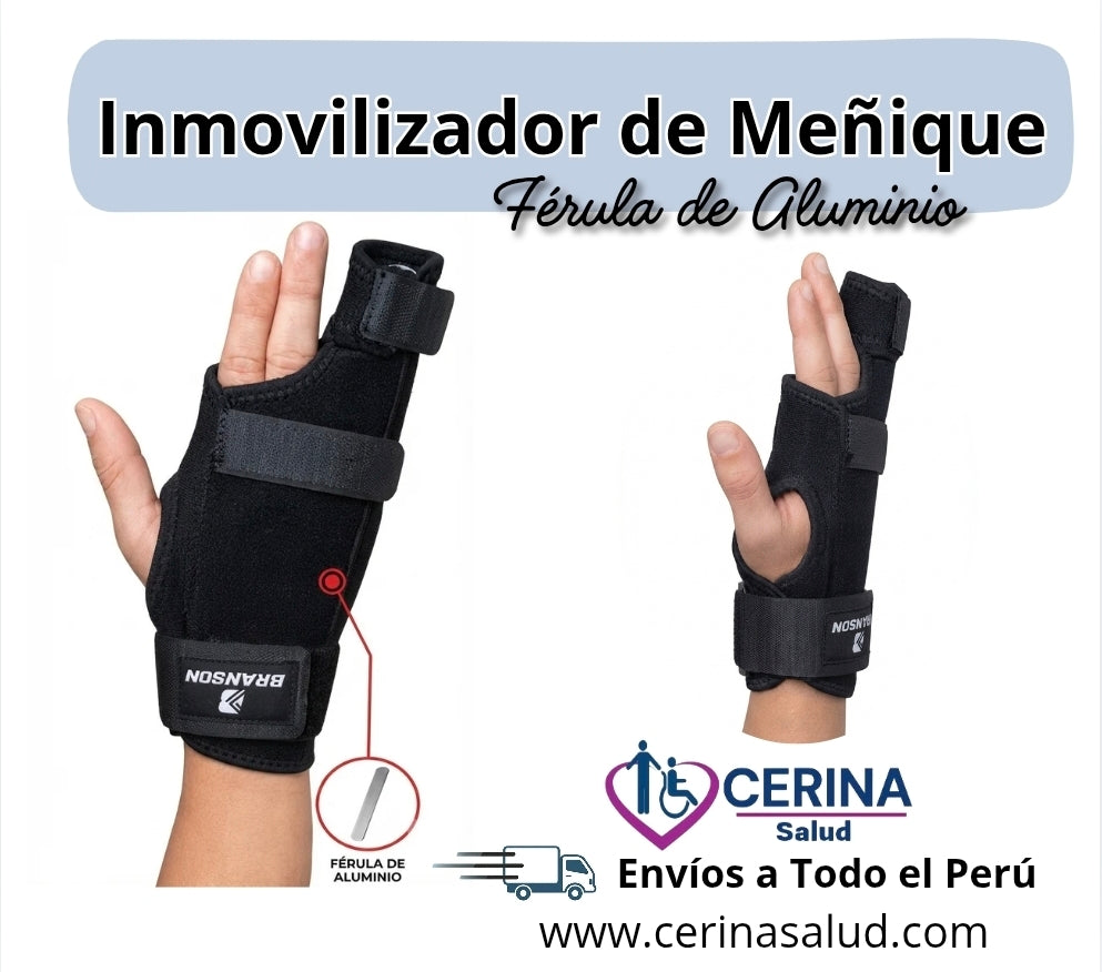 Inmovilizador de dedo meñique clásico.