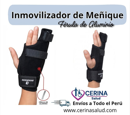 Inmovilizador de dedo meñique clásico.